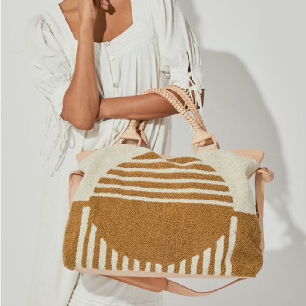 Cleobella Abstract Sun Weekender Bag